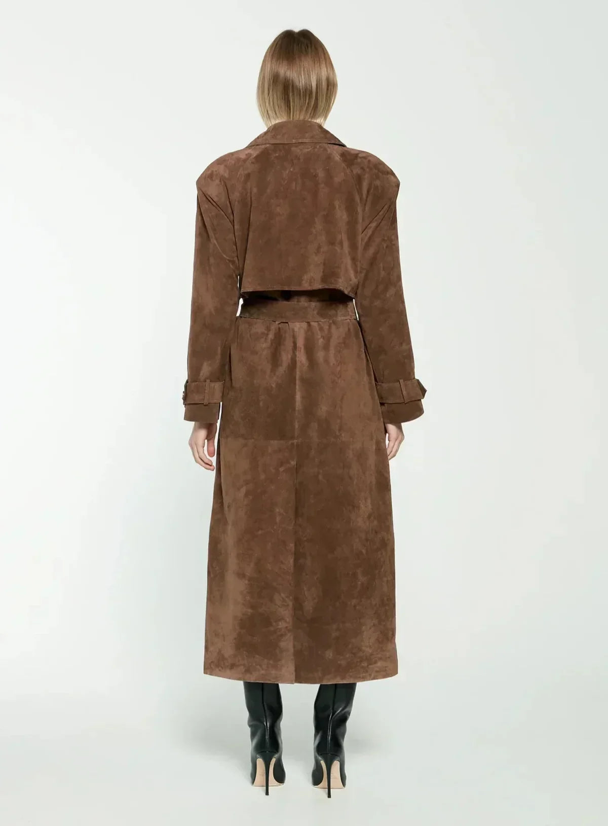 Ava | Trenchcoat in suede