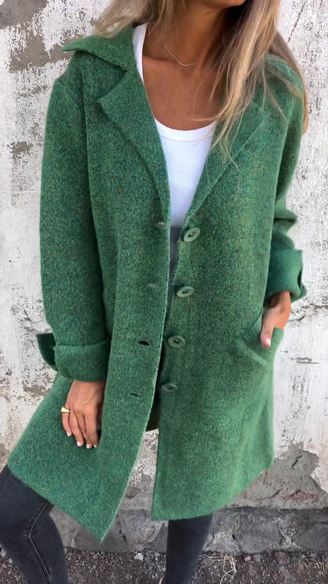 Ada - LONG KNIT COAT
